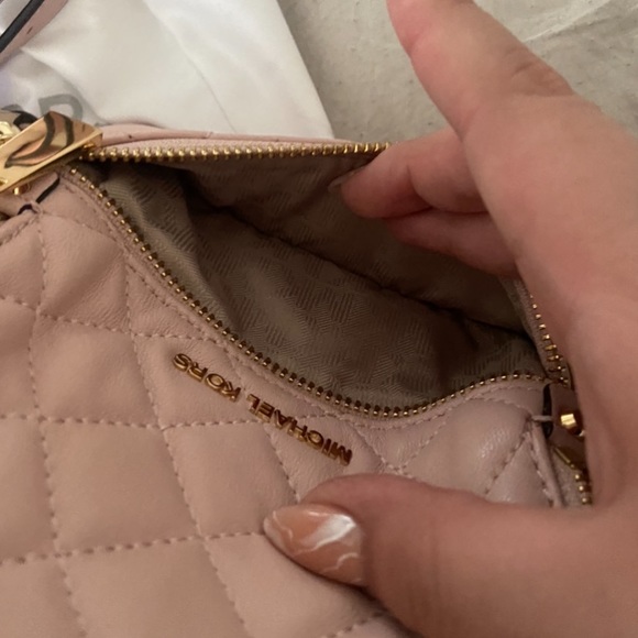 Michael Kors mini back pack 🤍✨ - Picture 4 of 6